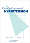 CLINICAL AND EXPERIMENTAL HYPERTENSION杂志封面